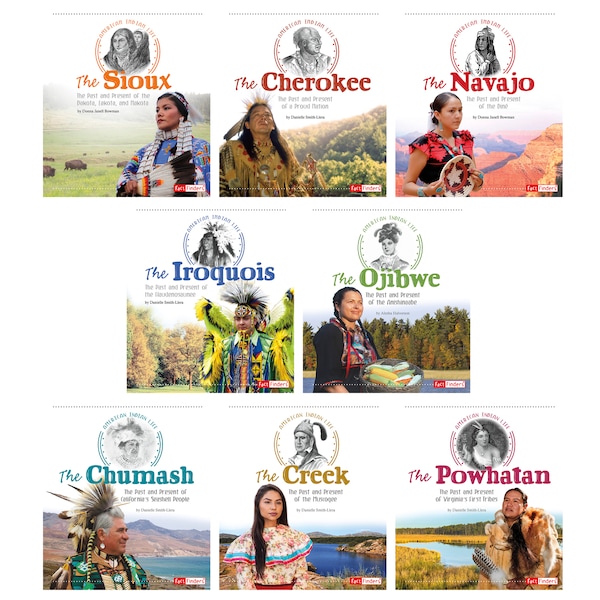 Fact Finders American Indian Life Book Set, Set of 8 9781515733461 - main